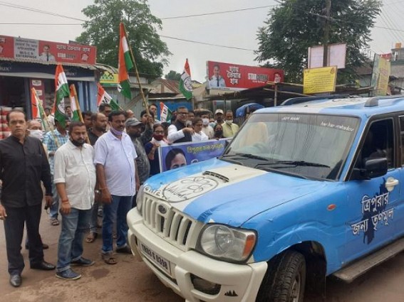 TMC launches Campaigning Vehicle with 'Tripurar Jonyo Trinamool' slogan, kicked off ‘Jitbe Tripura’ movement ahead of Municipal Polls